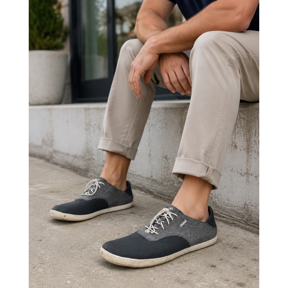 Olukai Nohea Moku Sneakers Mens 12 Gray Lightweight Casual Beach Travel  Shoes